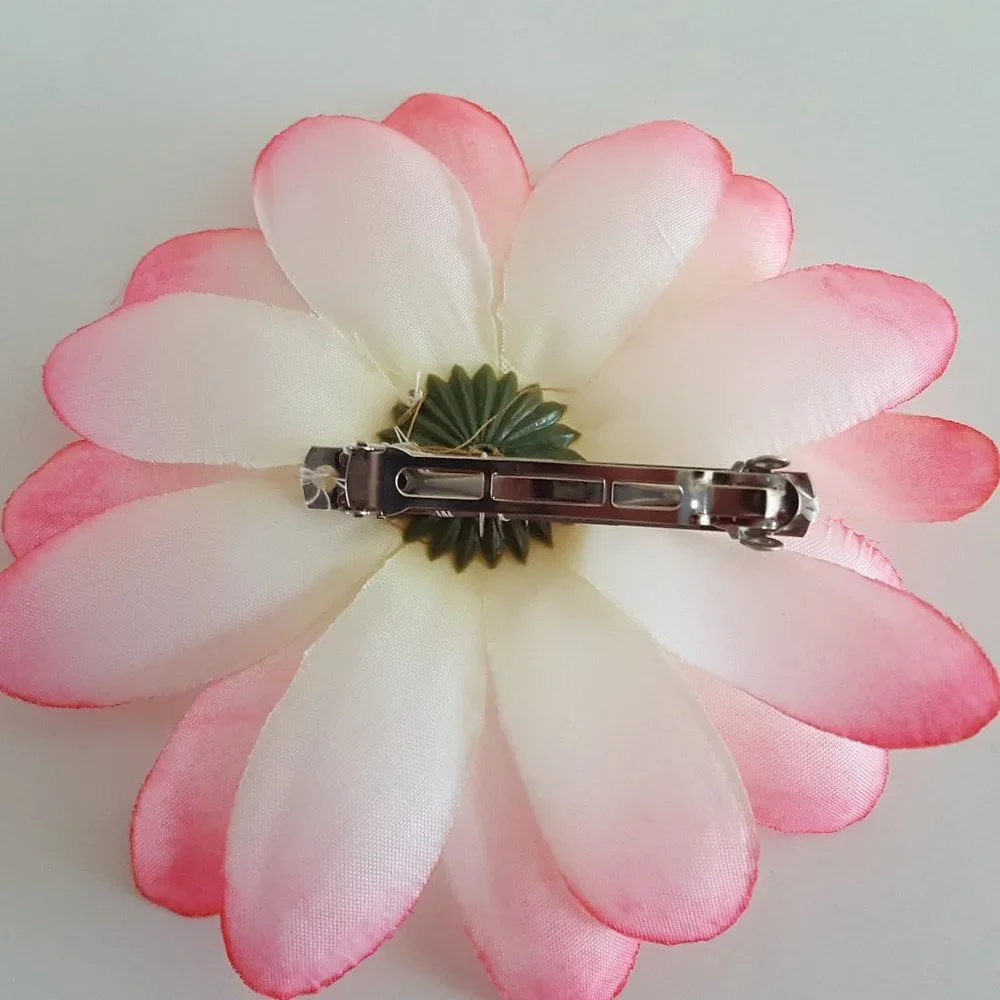 Hair Accessory Flower Barrette Large 5